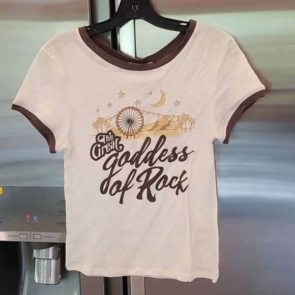 💕SPELL & THE GYPSY💕 Goddess of Rock Organic Tee - Picture 9 of 14